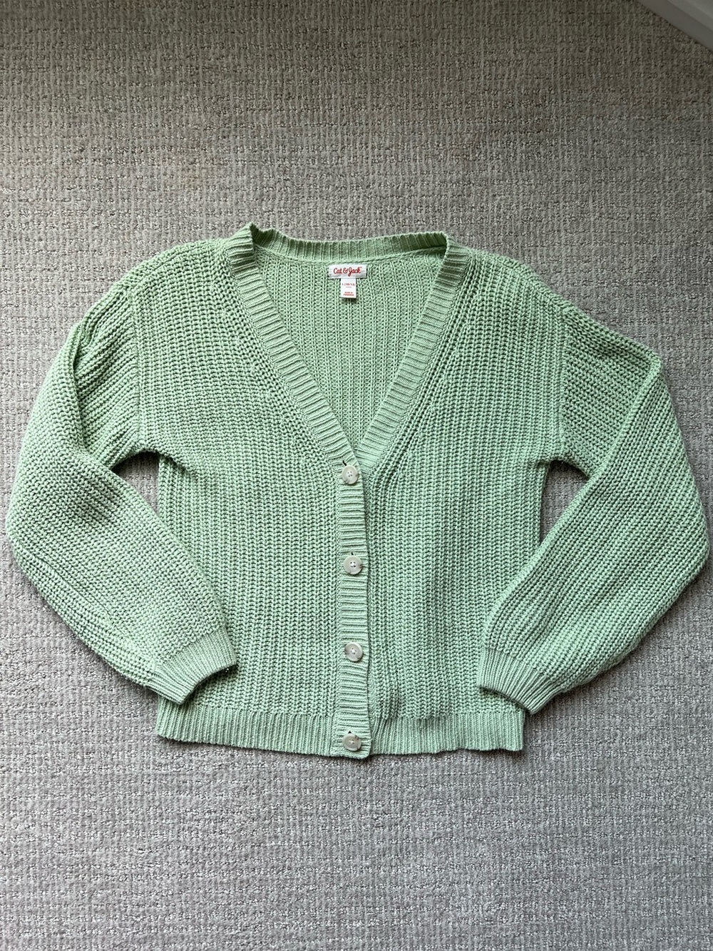 Sage Green Cardigan